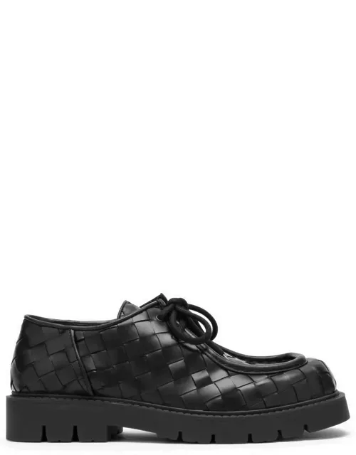 Black Haddock lace-up shoe