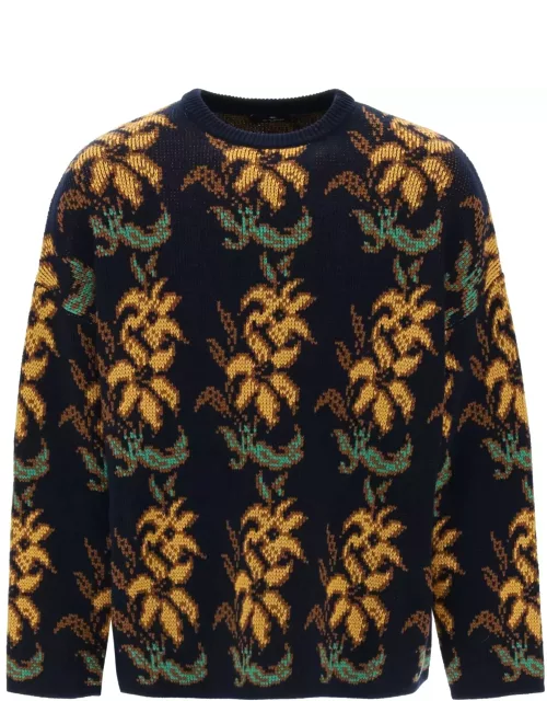 Etro Sweater With Floral Pattern