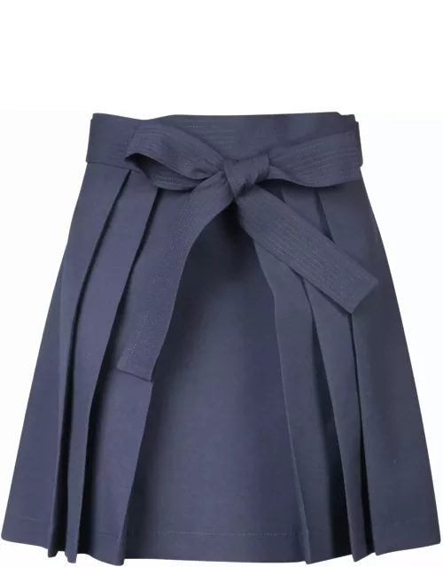 Kenzo A-line Black Skirt