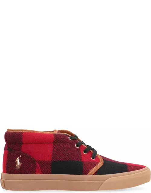 Polo Ralph Lauren Fabric Mid-top Sneaker