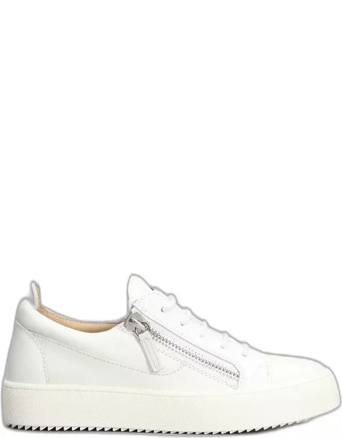 Giuseppe Zanotti Gail Sneakers In White Leather