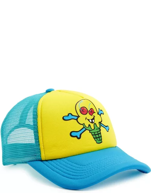Ice Cream Cones Bones Trucker cap - Yellow