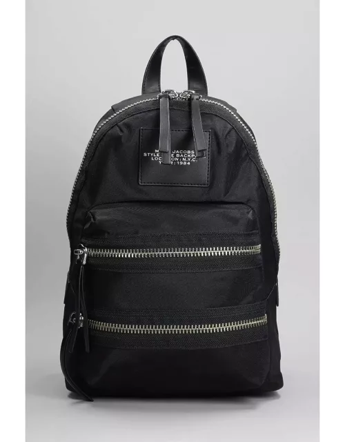 Marc Jacobs Medium Backpack In Black Nylon