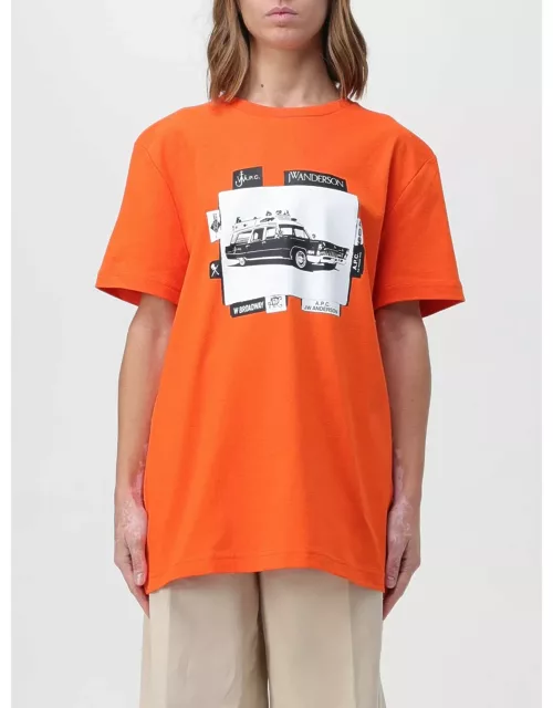 T-Shirt A.P.C. X JW ANDERSON Woman colour Orange