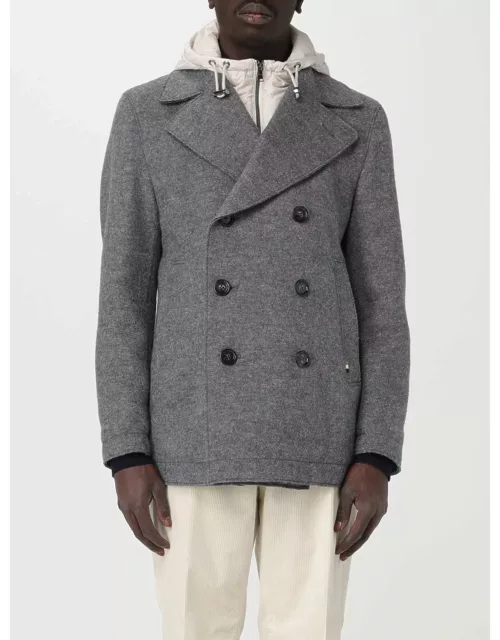 Coat BOSS Men colour Grey