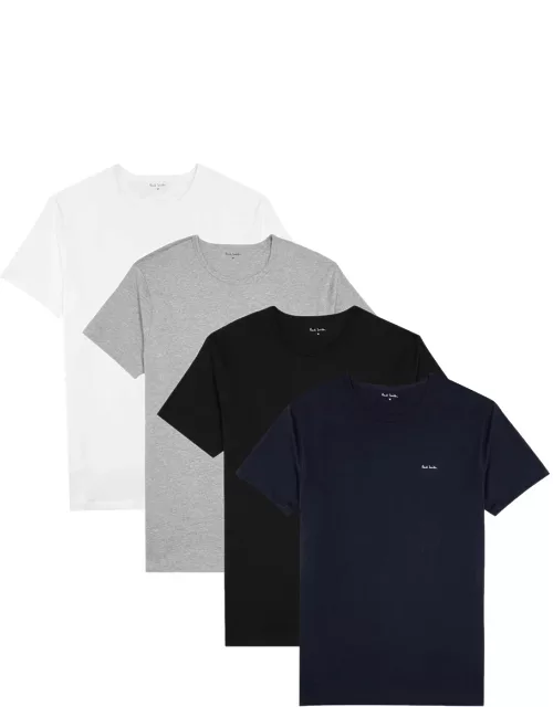 Paul Smith Logo-print Cotton T-shirt - set of Five - Multicoloured