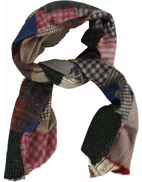 By Walid Multi Patched Scarf