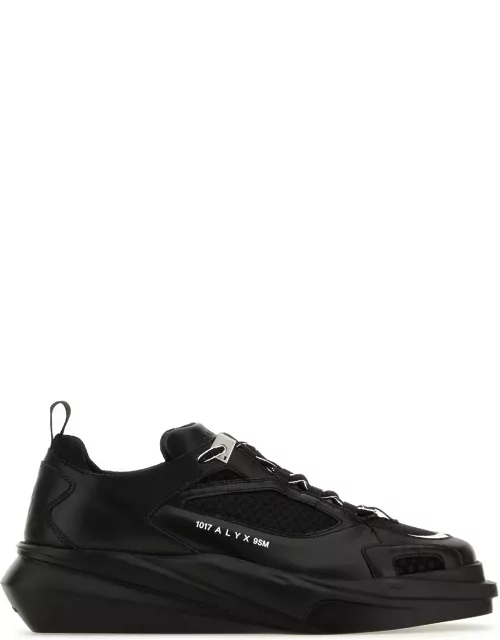 1017 ALYX 9SM Black Leather Hiking Sneaker