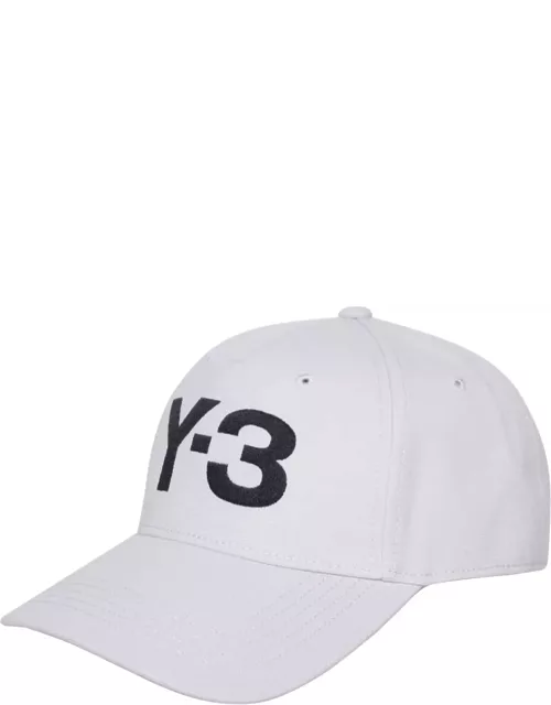 Y-3 White Baseball Cap