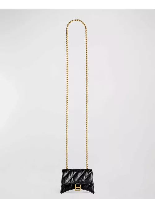 Crush Mini Quilted Chain Bag