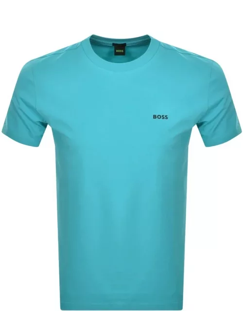 BOSS Tee T Shirt Blue
