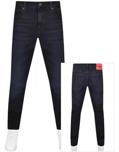 HUGO 708 Slim Fit Jeans Navy