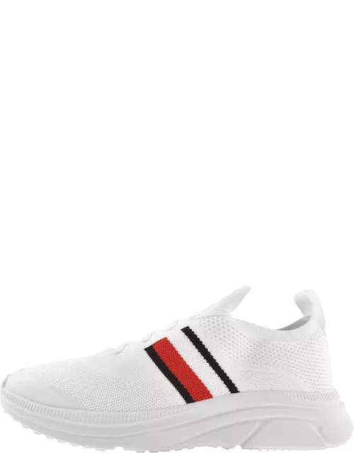 Tommy Hilfiger Moderm Runner Knit Trainers White