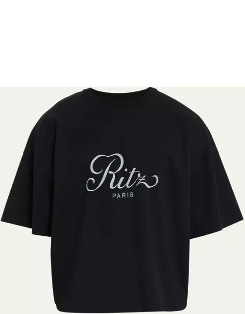FRAME x Ritz Paris Men's Cotton Logo T-Shirt