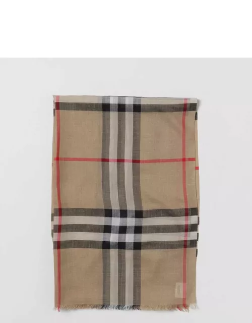 Burberry scarf in check wool and silk