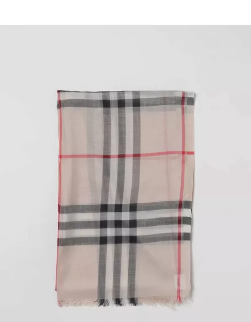 Burberry scarf in check wool and silk
