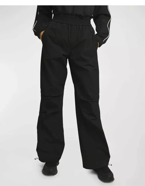 Mid-Rise Drawcord-Cuff Pant
