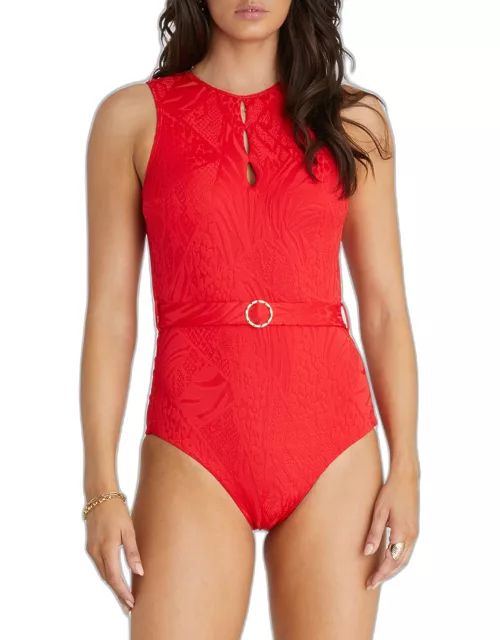 Rossa Prudence Cutout One-Piece Swimsuit