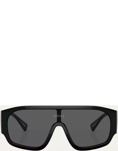 Logo Nylon Shield Sunglasse
