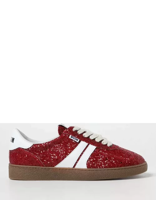 Sneakers MSGM Woman colour Red