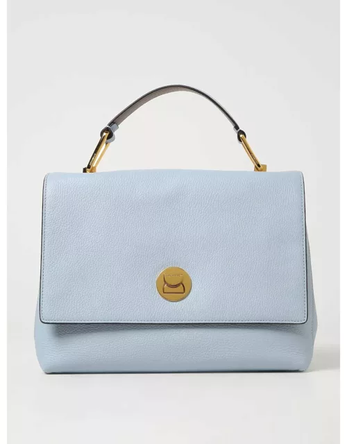 Tote Bags COCCINELLE Woman colour Gnawed Blue
