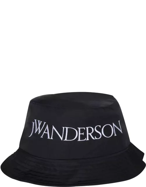 J.W. Anderson Black Bucket Hat