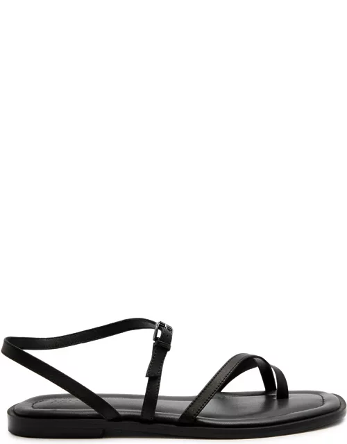 A. emery Lucia Leather Sandals - Black - 40 (IT40 / UK7)