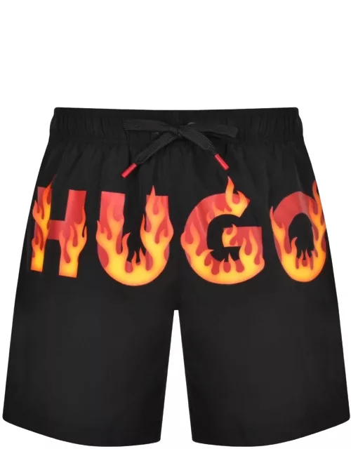 HUGO Fushi Swim Shorts Black
