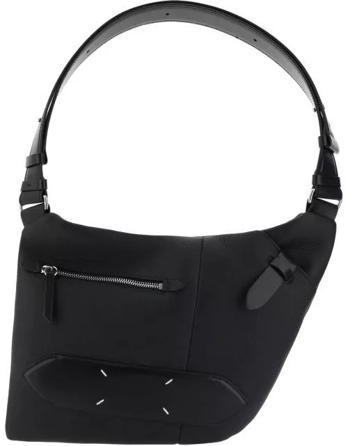 Maison Margiela 5ac Black Leather Crossbody Bag