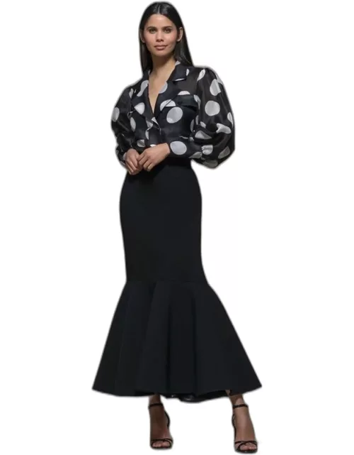 Isabel Sanchis Bordighera Long Sleeve Top and Skirt