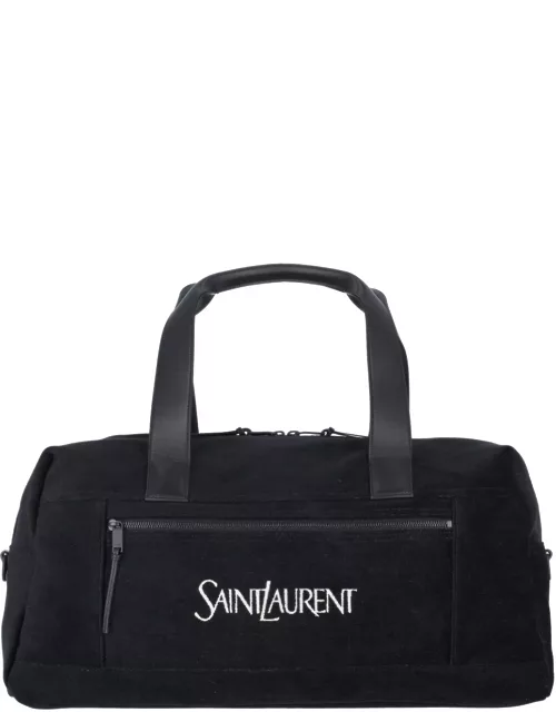 Saint Laurent Large Logo Duffel Bag