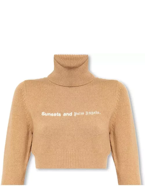Palm Angels Sunset Cropped Sweater