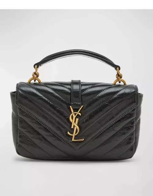 College Mini YSL Quilted Crossbody Bag