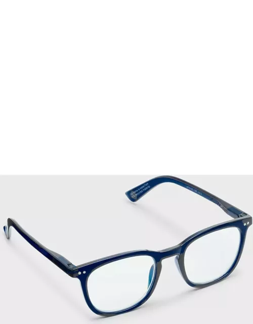 The Whirl Acetate Square Reading Glasse