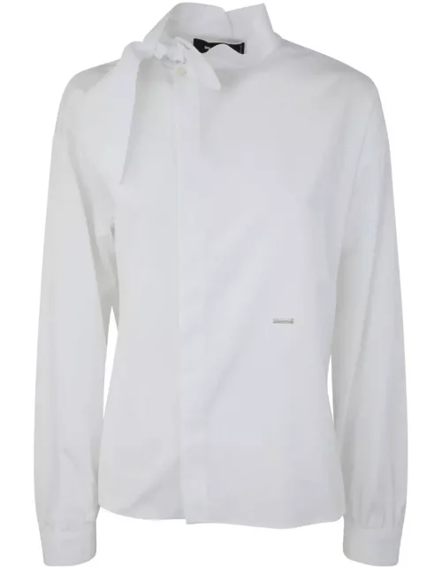 Dsquared2 Knotted Collar Shirt