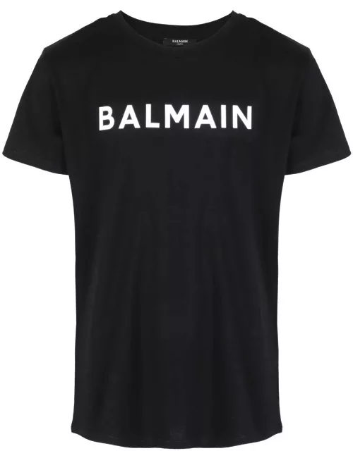 Balmain Logo-printed Crewneck T-shirt