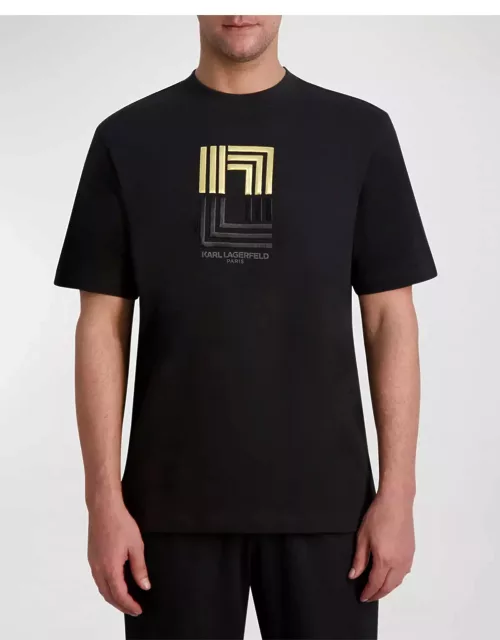 Men's Foil Double L Logo T-Shirt