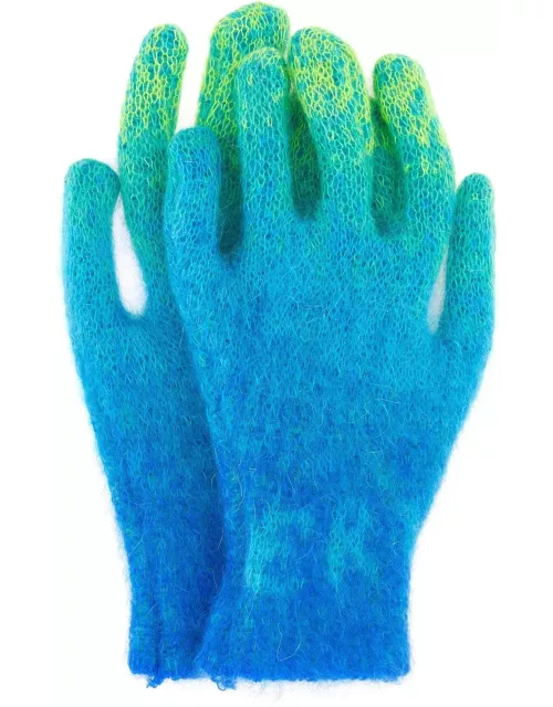 ERL Multicolor Mohair Blend Glove