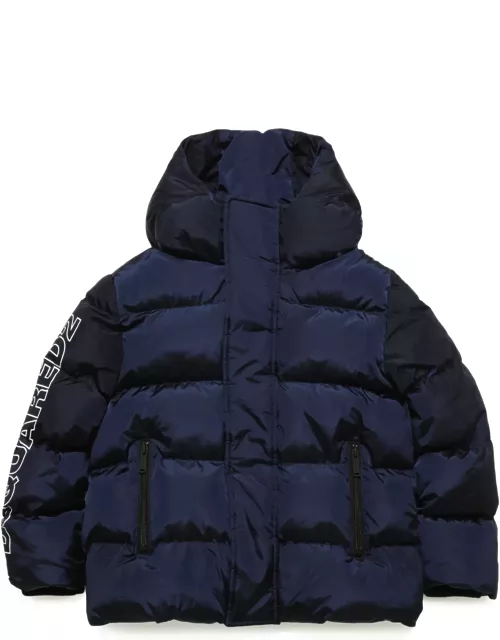 Dsquared2 Glossy Hooded Padded Jacket