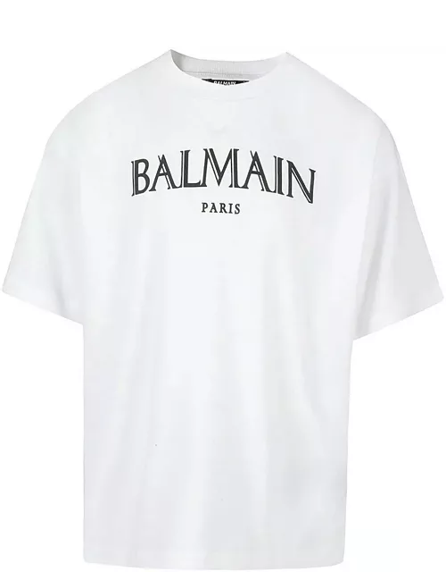 Balmain Logo-printed Crewneck T-shirt