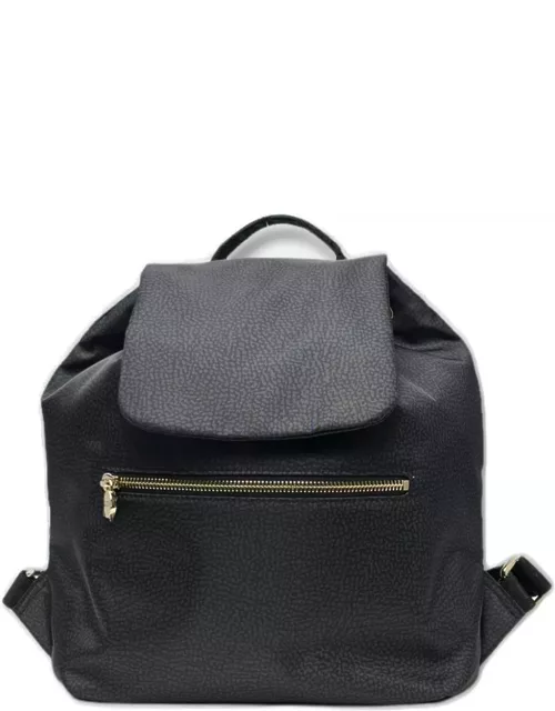 Borbonese Drawstring Medium Backpack