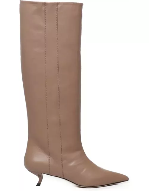 Alchimia Low Heel Leather Boot
