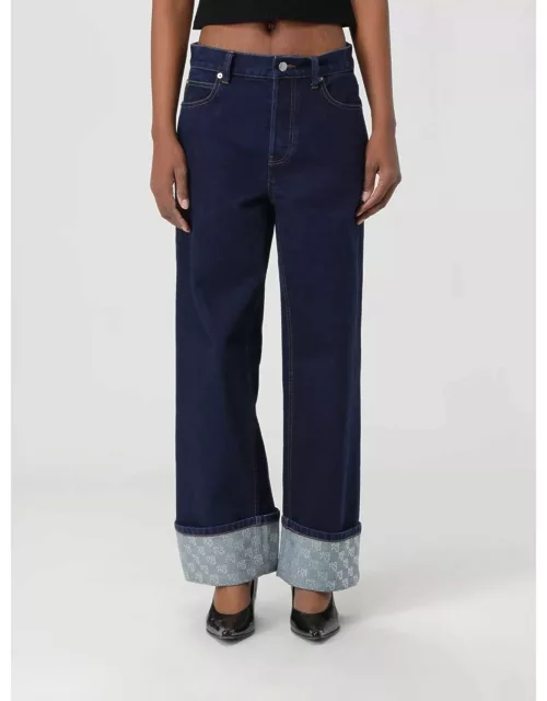 Jeans ALEXANDER WANG Woman color Indigo