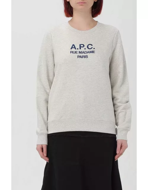 Sweatshirt A.P.C. Woman colour Ecru