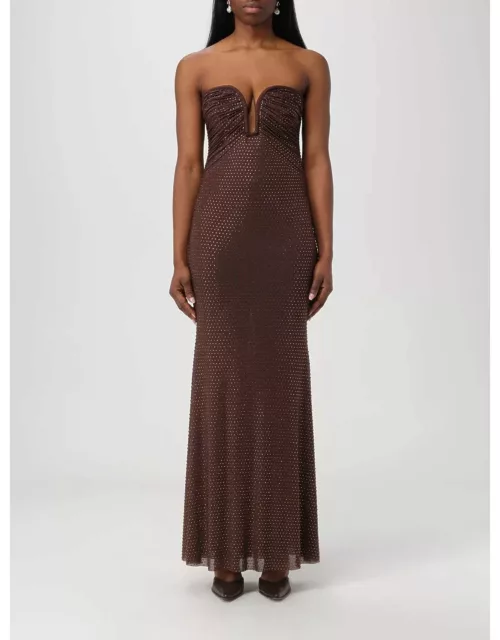 Dress SELF-PORTRAIT Woman colour Brown