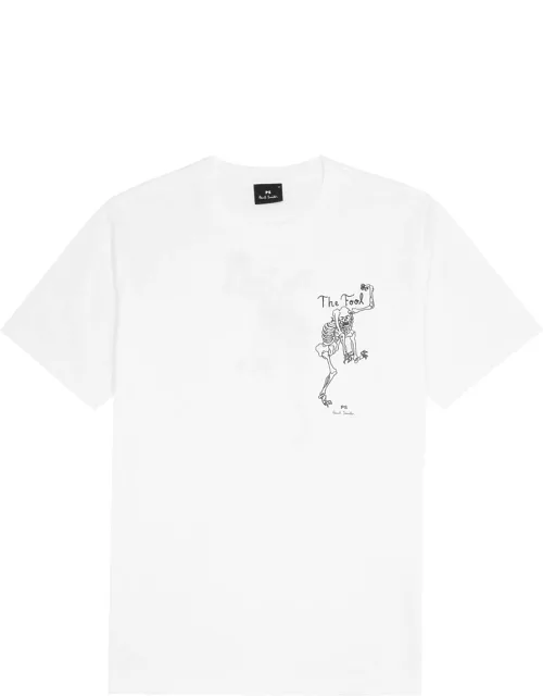 PS Paul Smith Printed Cotton T-shirt - White