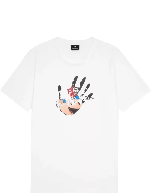 PS Paul Smith Printed Cotton T-shirt - White