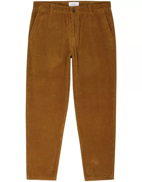 Les Deux Jared Corduroy Tapered-leg Trousers - Camel - 32 (W32 / M)