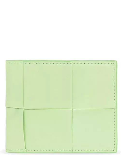 Bottega Veneta Intreccio Weave Bi-fold Wallet