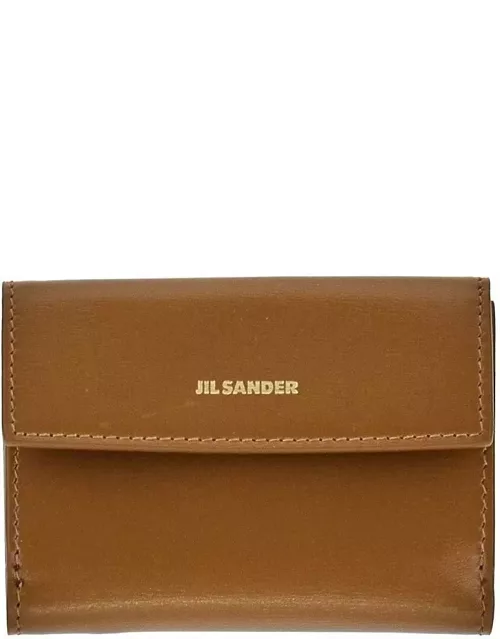Jil Sander Brown Wallet